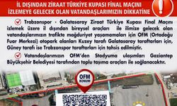Gaziantep’te Taraftara Otopark Düzenlemesi