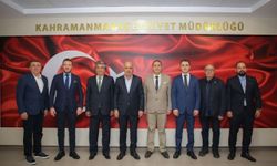 Kahramanmaraş Emniyet Derneği’nden Müdür Gökduman’a Ziyaret