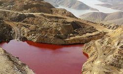 Kahramanmaraş’ta Kızıl Gölet Şaşırttı, Terk Edilen Madende Doğal Mucize