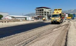 Kahramanmaraş’ta Kritik Sanayi Bağlantı Yolu Asfalta Kavuşuyor