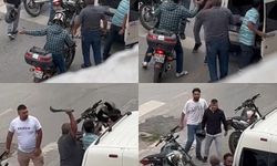 Tarsus'ta Trafikte Budama Bıçağıyla Saldırı