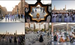 Hacılar, Hazreti Muhammed'in nuruyla aydınlanmış şehir Medine'de