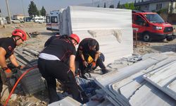 Kahramanmaraş’ta Üzerlerine Mermer Bloklar Devrilen İşçilerden Biri Hayatını Kaybetti