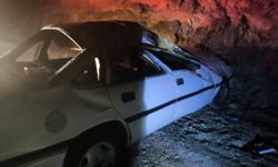 Kahramanmaraş'ta Yol Hakimiyetini Kaybetti, Şarampole Uçtu