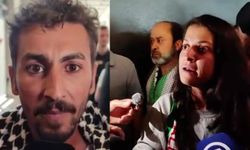 Madleen Gemisi'nde alıkonulan Şuayb Ordu ve Yasemin Acar Berlin'e geldi