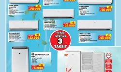 A101 Peşin Fiyatına 3 Taksitle Klima ve Beyaz Eşya Satacak
