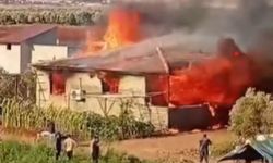 Hatay Reyhanlı’da Müstakil Ev Alevlere Teslim Oldu
