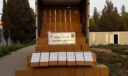 Adana’da 6 milyon 500 bin adet gümrük kaçağı makaron ele geçirildi
