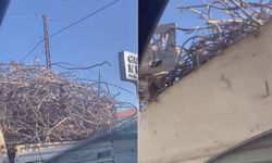 Kahramanmaraş’ta demir yüklü kamyonet trafikte tehlike saçtı
