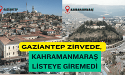 Gaziantep Zirvede, Kahramanmaraş Listeye Giremedi