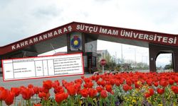 Kahramanmaraş Sütçü İmam Üniversitesi 'adrese teslim' ilanı iptal etti