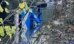 Tekerleği kopan tarım aracı dereye düştü: 1 ölü, 1 yaralı