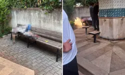 Cami Avlusunda Bankta Bir Kişi Ölü Bulundu