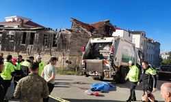 Belediyenin çöp kamyonu önünden geçen yaşlı kadını ezdi: Cinay*t gibi kaza kameraya yansıdı