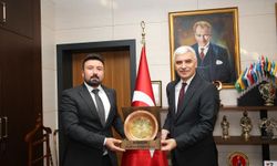 ASKON Başkanı Abdullah Eskalen’den Emniyet Müdürü Hasan Yiğit’e Anlamlı Ziyaret