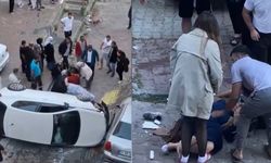 Kağıthane’de fren arızası nedeniyle kontrolden çıkan araç: 2’si çocuk 4 yaralı