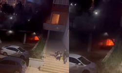 Kahramanmaraş’ta Park Halindeki Elektrikli Araç Alev Aldı