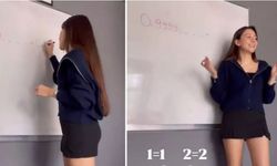 Mini Etekli Öğretmen Görüntüsü Olay Yarattı