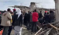 Şanlıurfa'da inşaatta göçük meydana geldi, 5 işçi yaralandı