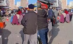 Kadınlar saç başa kavgaya tutuştu: O anlar kamerada