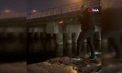 Büyükçekmece’de denize ateş edip "ses terapisi" yazıp paylaşan şahıs yakalandı