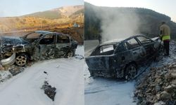 Kahramanmaraş'ta Otomobil Dakikalar İçinde Hurdaya Döndü