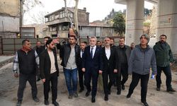 Başkan Görgel, tarihi Kanlıdere Köprüsü’ndeki çalışmaları inceledi