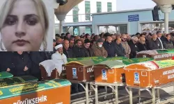 Bıçaklanarak öldürülen Gülhan, son yolculuğuna uğurlandı