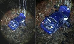 Bursa İnegöl’de otomobil uçuruma yuvarlandı: 3 kişi yaralandı