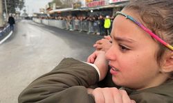 Cumhurbaşkanı Erdoğan’ı görmek isteyen küçük Dilek gözyaşlarına boğuldu