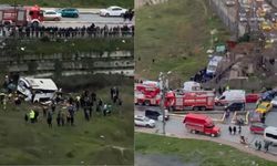 Esenyurt’ta işçi servisi şarampole yuvarlandı: 3 kişi hayatını kaybetti
