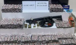 Ev ile iş yerinden 14 bin uyuştur*cu hap çıktı, 'Kullanmak için satın aldım' dedi