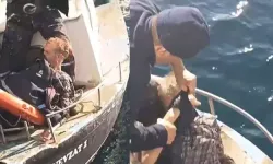 Feribottan atlayan kişi kurtarıldı