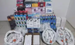 Gaziantep'te 1 milyon 350 bin TL'lik kaçak elektronik eşya ele geçirildi