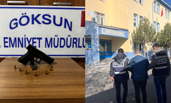 Göksun’da aranan hükümlü yakalandı! Üzerinden ruhsatsız silah çıktı