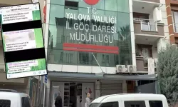 Görevden uzaklaştırılan Yalova İl Göç İdaresi Müdürünün 'usulsüz mülakat' mesajları ortaya çıktı