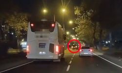 Hafif ticari araçla makas atan sürücüye 14 bin TL ceza kesildi