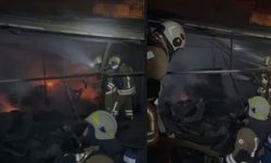 Kahramanmaraş Sanayi Sitesinde İş Yerinde Yangın Çıktı