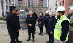 Kahramanmaraş Valisi Ünlüer, Doğukent Mahallesi toplu konut projelerini inceledi