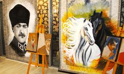 Kahramanmaraş'ta Bir Ev Hanımının Sanat Yolculuğu Sergiye Dönüştü