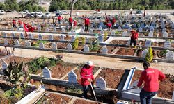 Kahramanmaraş'ta mezarlıklarda çevre düzenlemesi