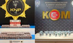 Kahramanmaraş’ta sentetik ecza operasyonu: Binlerce hap ele geçirildi
