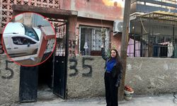 Kargoyu araçtan inmeden bahçeye fırlattı: O anlar kamerada