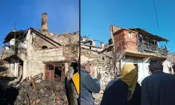 Manisa'da evi yanan kadına ulaşılamıyor