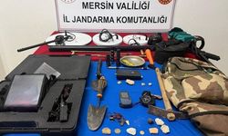 Mersin’de kaçak kazıya jandarma baskını: Define peşindeki 3 kişi yakalandı
