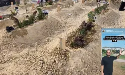 Mersin'de komşusu tarafından öldürülen anne ve oğlu yan yana defnedildi