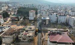Pazarcık Atatürk Caddesi, altyapı sonrası asfaltlanarak konfor artırılıyor