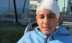 Şakalaştığı okul arkadaşı, taşla Hasan Berat’ı hastanelik etti