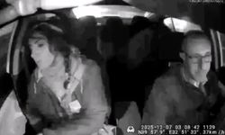 Taksiden 15 bin TL çalan kadın yakalandı, hırsızlık anı kamerada