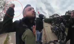 Tuzla Sahil Yolu’nda tehlikeli şaka: Oyuncak silah krizi kamerada